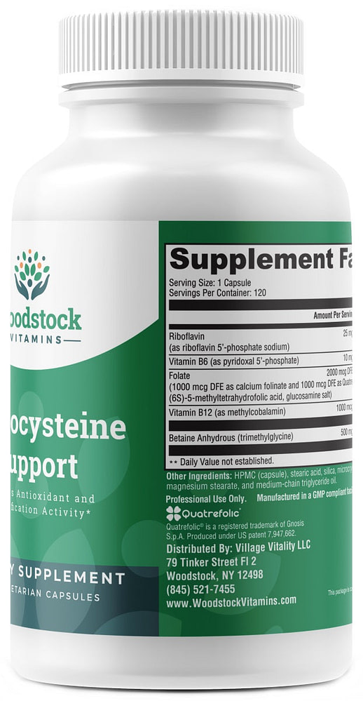Homocysteine Support - 120 Capsules