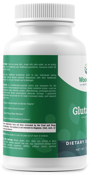 Glutamine - 12 oz Powder