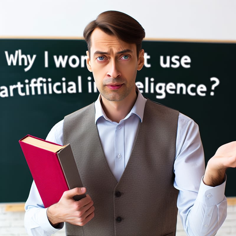 Why I Won't Use Artificial Intelligence in My Classroom as a Teacher ...