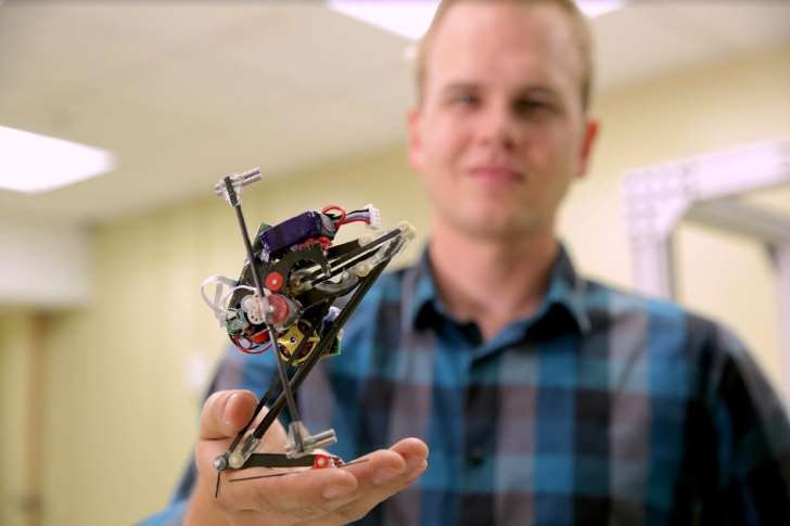 High-jumping robot could aid in earthquakes, building collapses