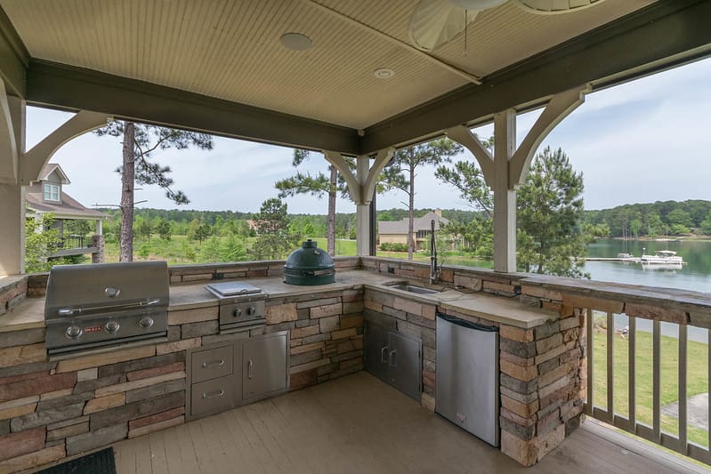 Outdoor kitchen designs.