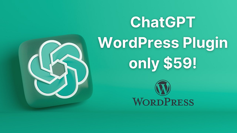 Save Money with the ChatGPT Lifetime WordPress Plugin for Advanced AI at Just $59! - Credit: AppleInsider