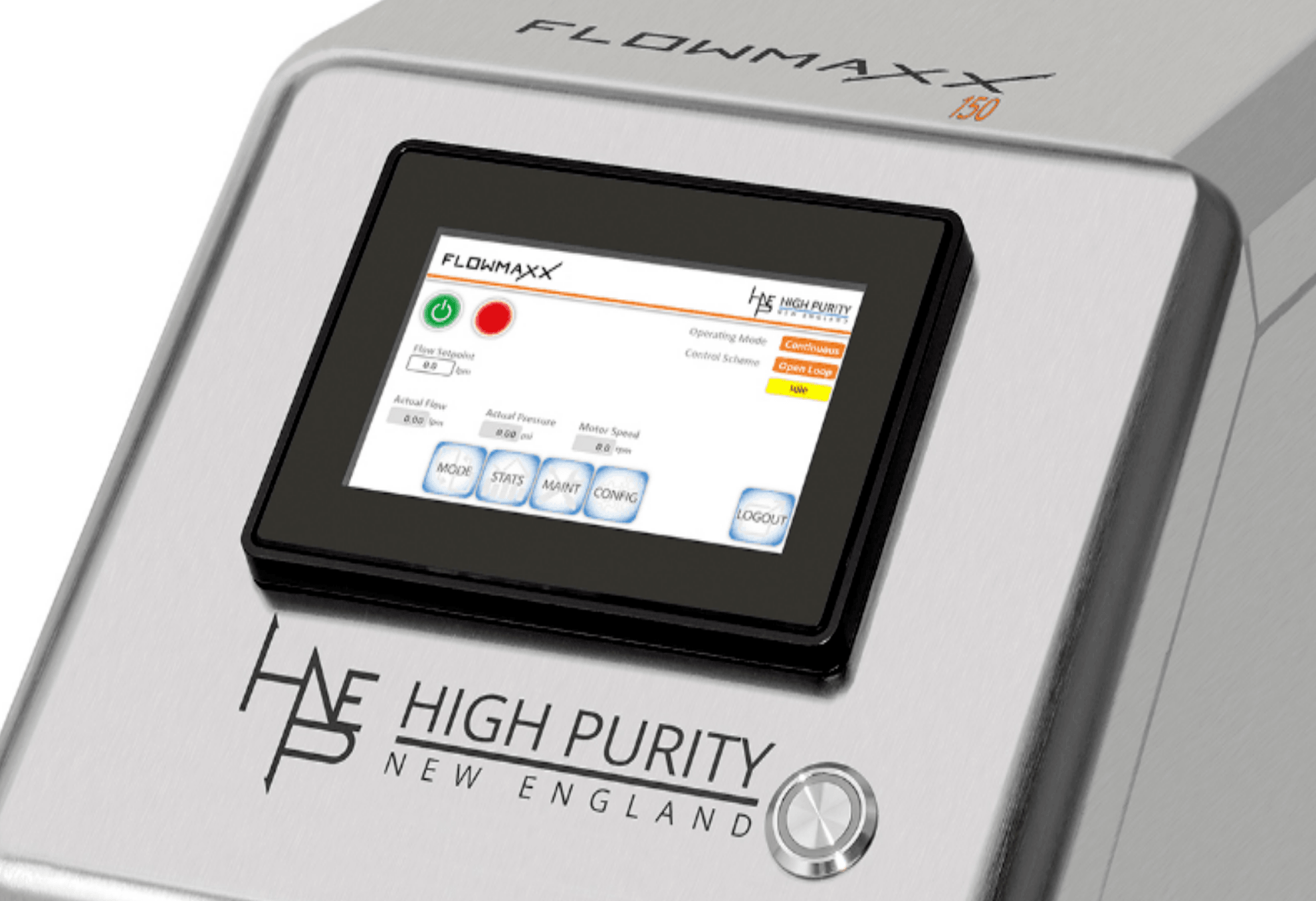 FlowMaxx Quaternary Diaphragm Pumps Feature Enlarged Screens and Upgraded Software