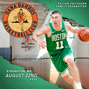 Payton Pritchard youth basketball camp August 22 2026 in Massachusetts