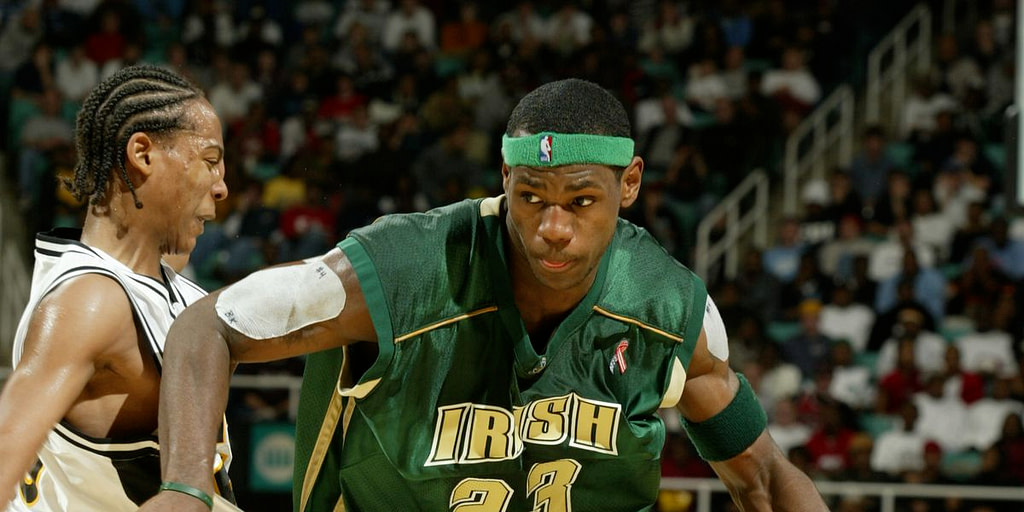 Fun with AI: LeBron as a Jayhawk - Credit: RockChalkTalk