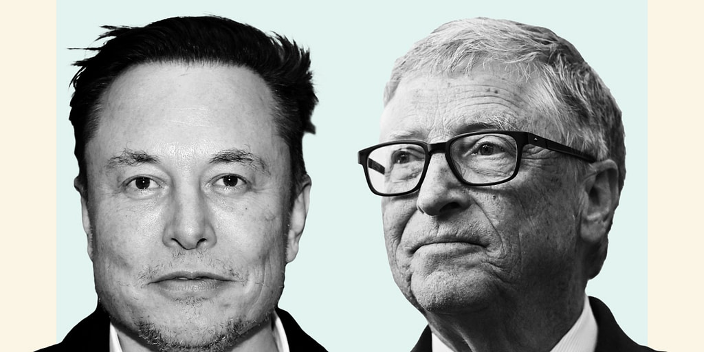Comparing Views on AI: Elon Musk vs. Bill Gates - Credit: Fortune
