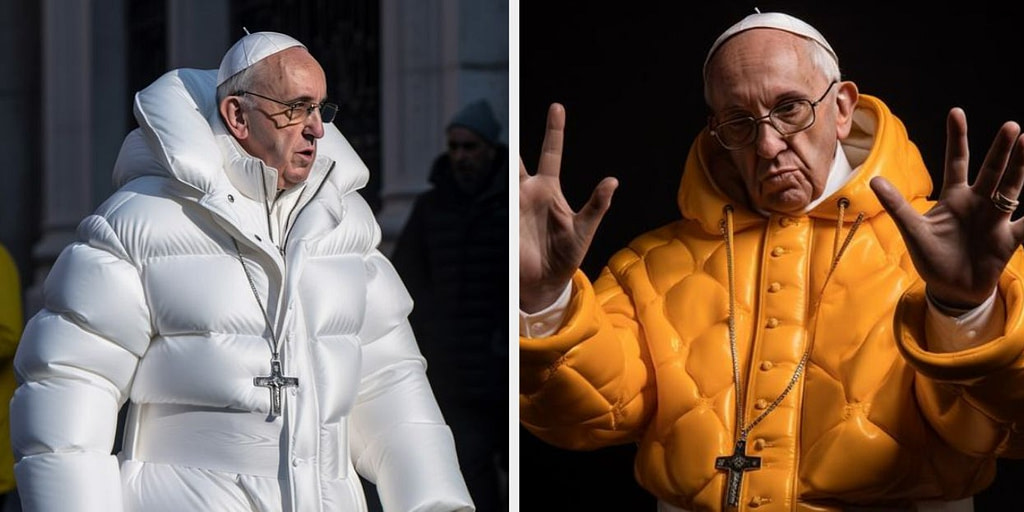 The Guy Who Created That Viral AI Image Of The Pope In A White Puffer Jacket Was Tripping On Mushrooms At The Time - Credit: BuzzFeed News
