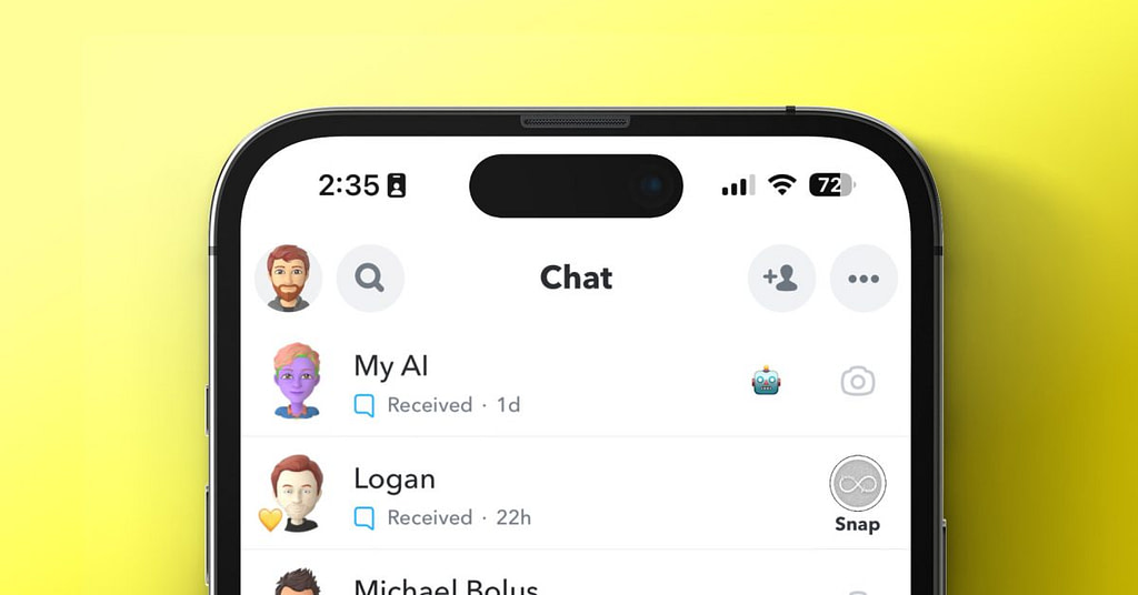 Snapchat users are furious over recent My AI update, flooding the App Store with 1-star reviews - Credit: 9to5Mac