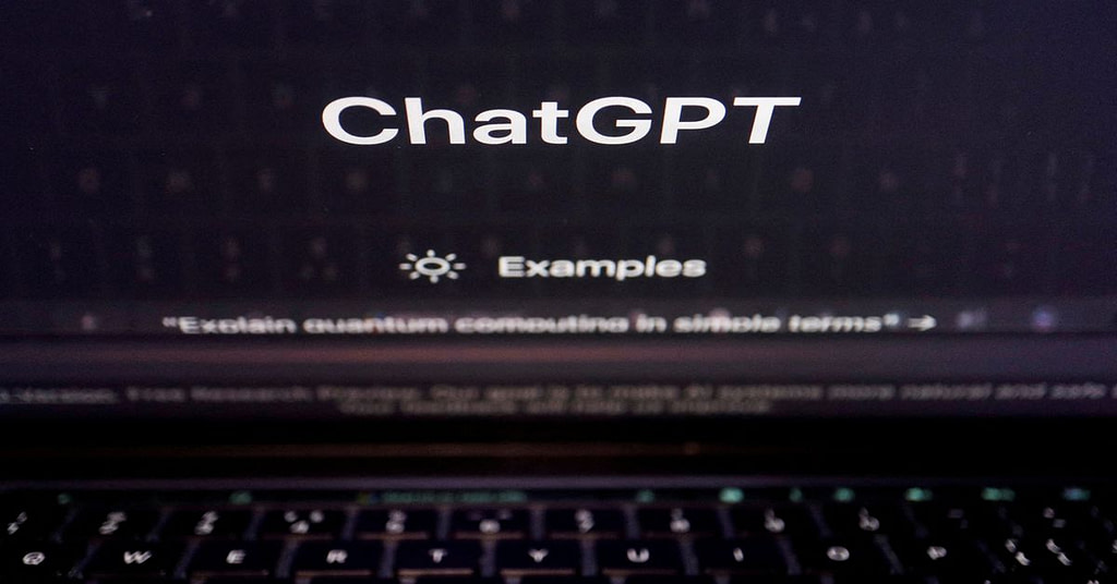 "Risks of ChatGPT Stock Frenzy Highlighted by Chinese State Media and AI Companies" - Credit: Reuters
