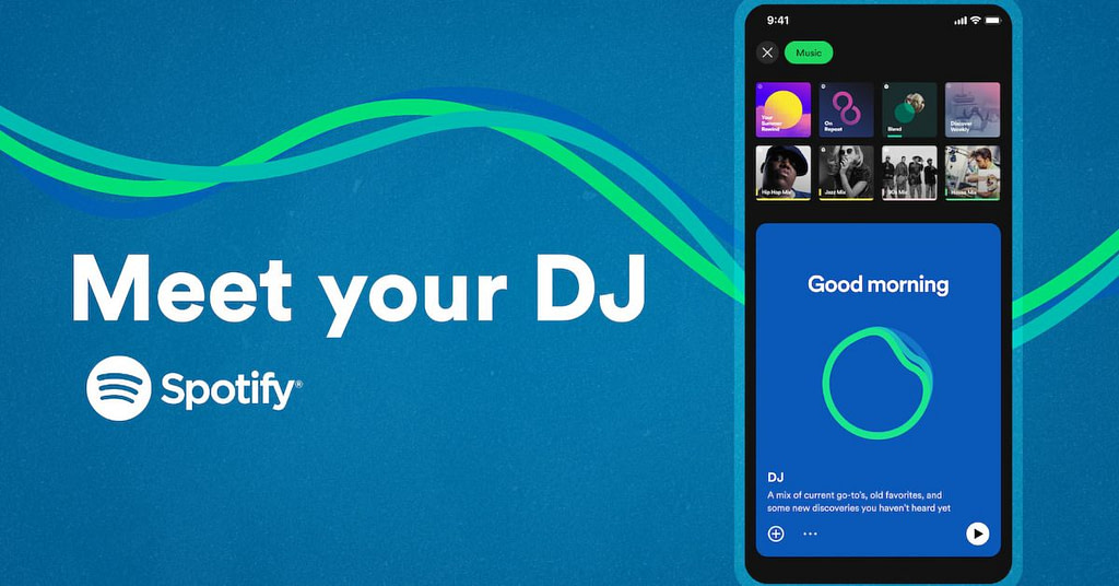 "Spotify Unveils AI-Powered Personal DJ Feature with 'Strikingly Realistic Voice'" - Credit: 9to5Mac