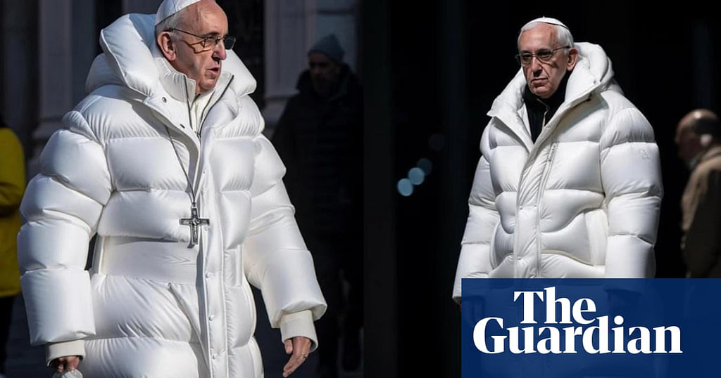From pope’s jacket to napalm recipes: how worrying is AI’s rapid growth? - Credit: The Guardian