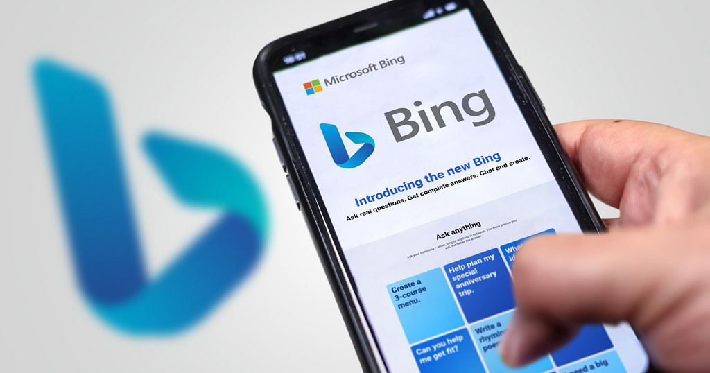 Ads "5 Starter Prompts to Help You Get Started With Microsoft's AI-Powered Bing Ads" - Credit: Search Engine Journal