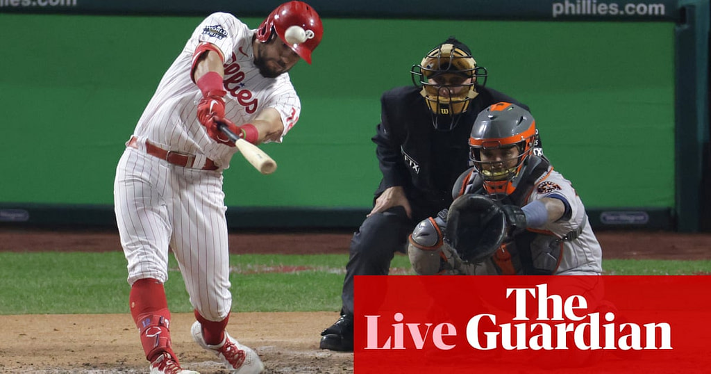 World Series Game 3: Houston Astros 0-7 Philadelphia Phillies – as it happened
