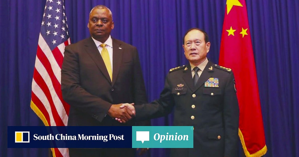 "How US and China Can Demonstrate Global Leadership by Protecting Military AI" - Credit: South China Morning Post