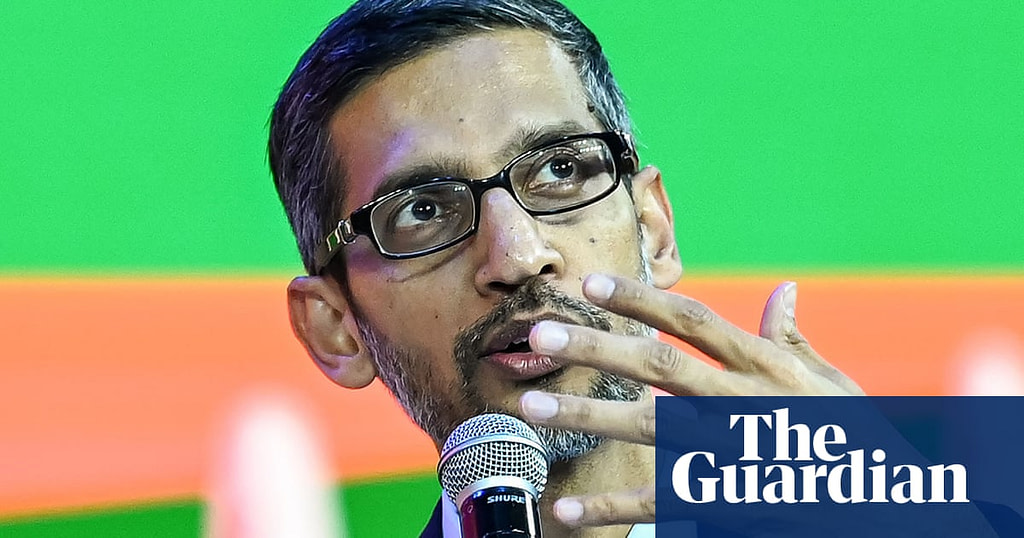 Google Chief Warns Artificial Intelligence Could Be Harmful If Deployed Wrongly - Credit: The Guardian