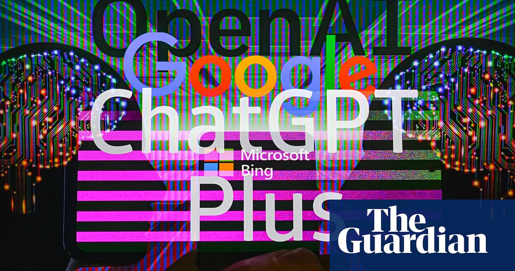 "The AI Battle between Google and Microsoft: Who Wins Could Transform Our Internet Usage" - Credit: The Guardian