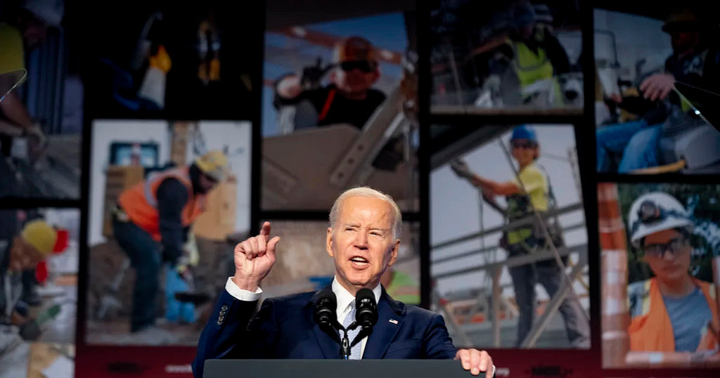 Republicans attack Biden with a fully AI-generated ad - Credit: Engadget