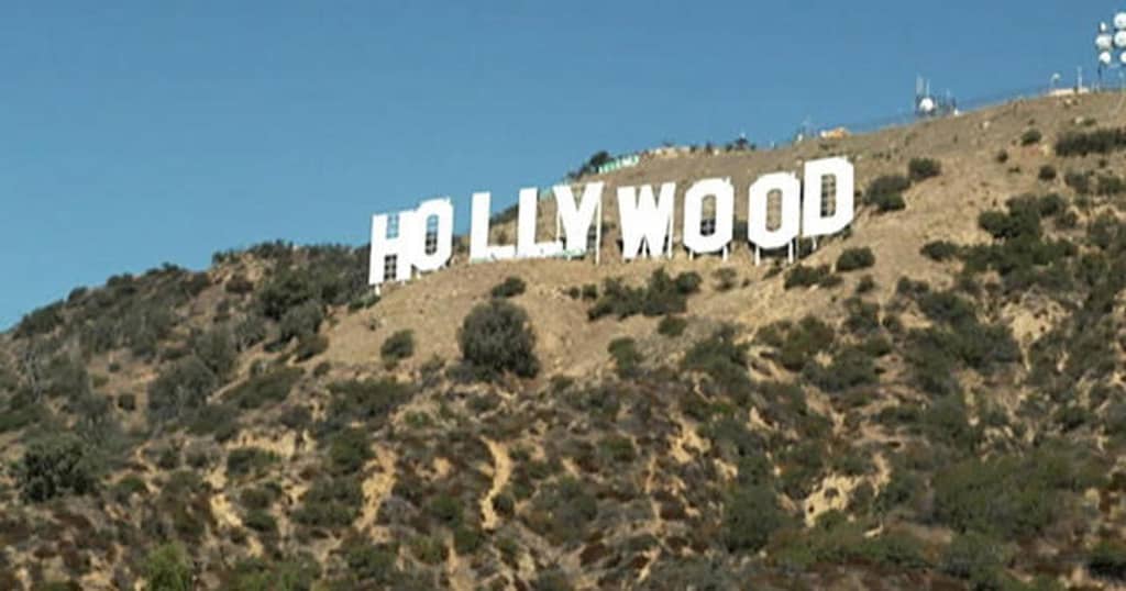 Los Angeles’ Hollywood sign gets fresh paint job