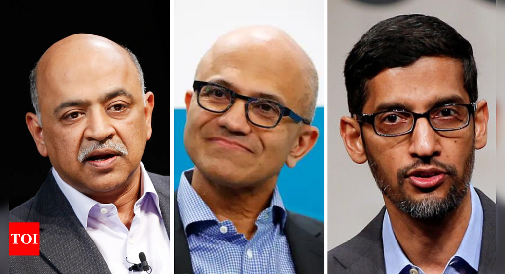 In AI fight between Pichai's Google and Nadella's Microsoft, Arvind Krishna's IBM (and many others) will bleed jobs - Credit: Times Of India