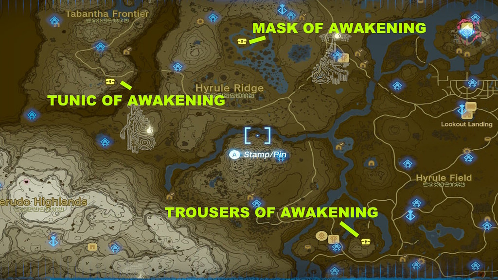 Zelda: Tears Of The Kingdom – Awakening Armor Set Guide
