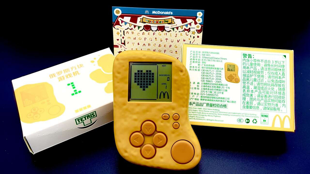 McDonald’s Chicken McNugget Handheld Tetris Gaming Device Celebrates Series’ 40th Birthday
