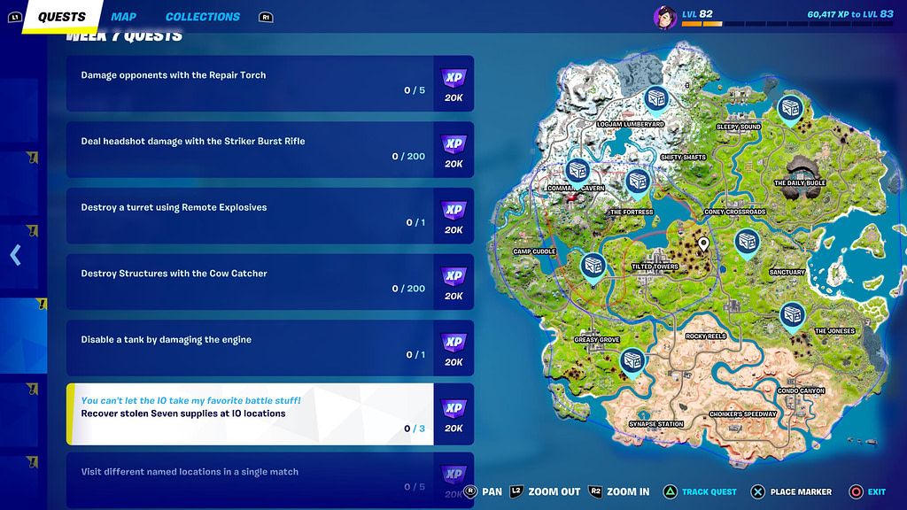 Fortnite Week 7 Challenges (Chapter 3, Season 2): Tank Engines, Seven Supplies, And More