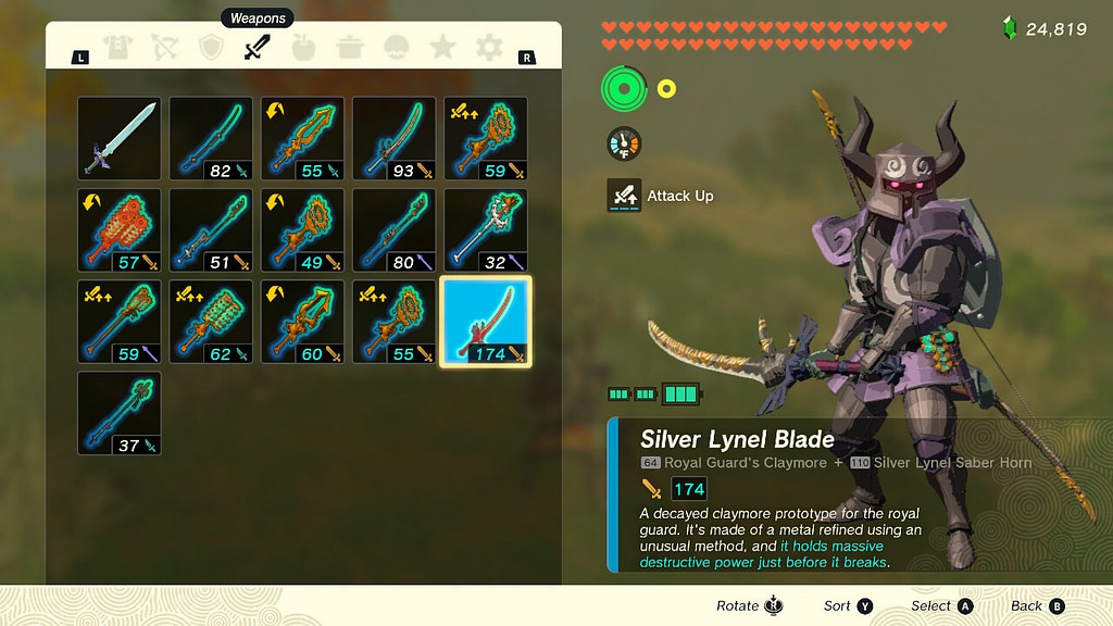 Zelda: Tears Of The Kingdom – Best Weapons And Armor Guide
