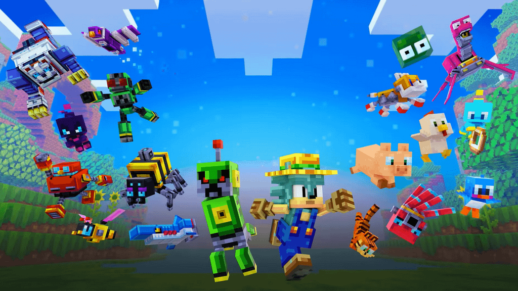 Minecraft’s Latest DLC Makes Your World Look Like It’s Straight Out Of Sonic