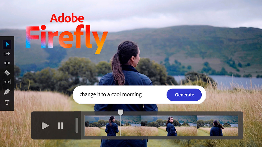 Adobe Firefly for Video Announced – Bringing Generative AI To Creative Cloud - Credit: Cined