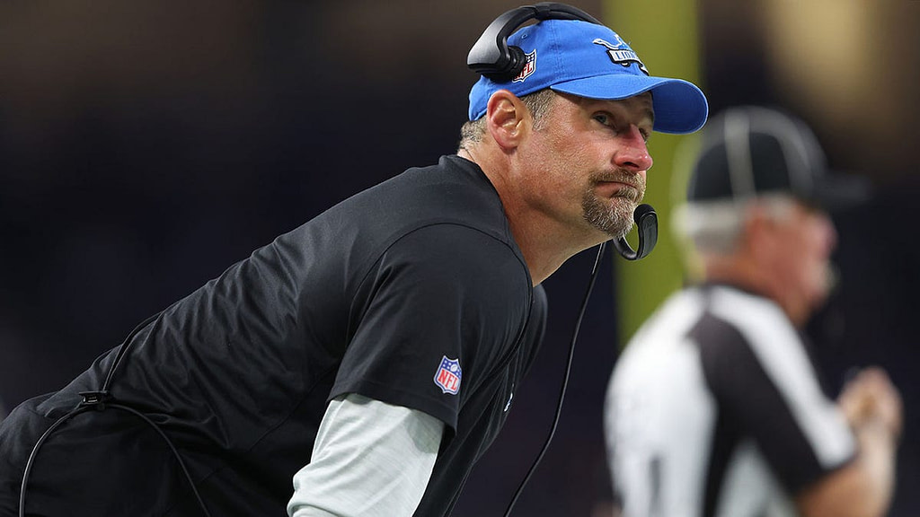 Lions’ Dan Campbell once slammed chairs, hit walls during an interview with Giants’ Brian Daboll