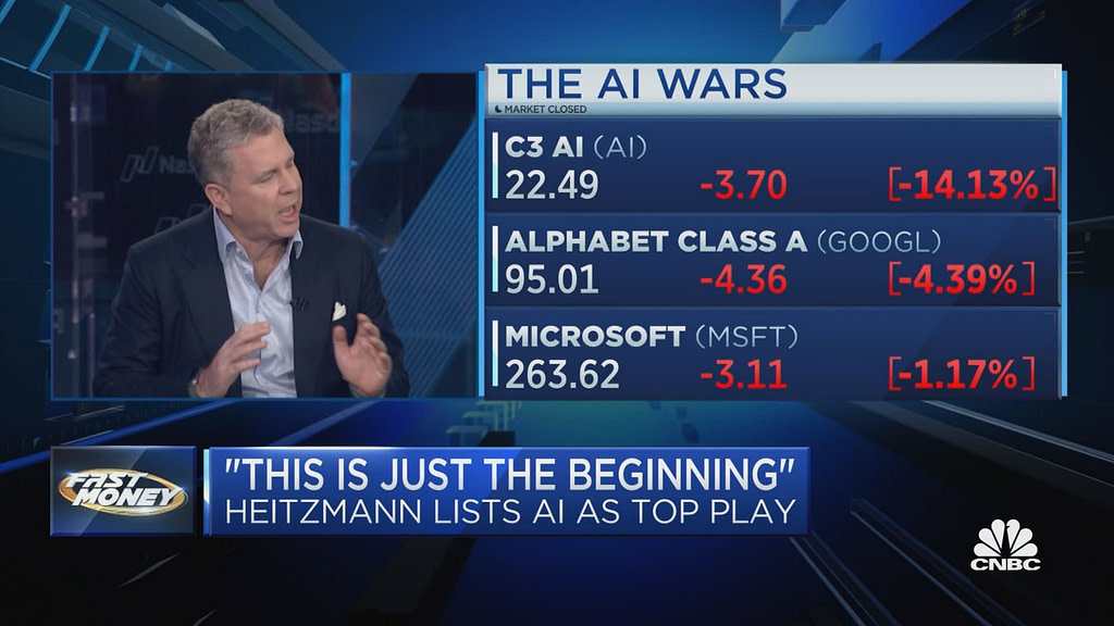"Rick Heitzmann, Early Pinterest Investor: A.I. is Our Top Investment Opportunity Right Now" - Credit: CNBC