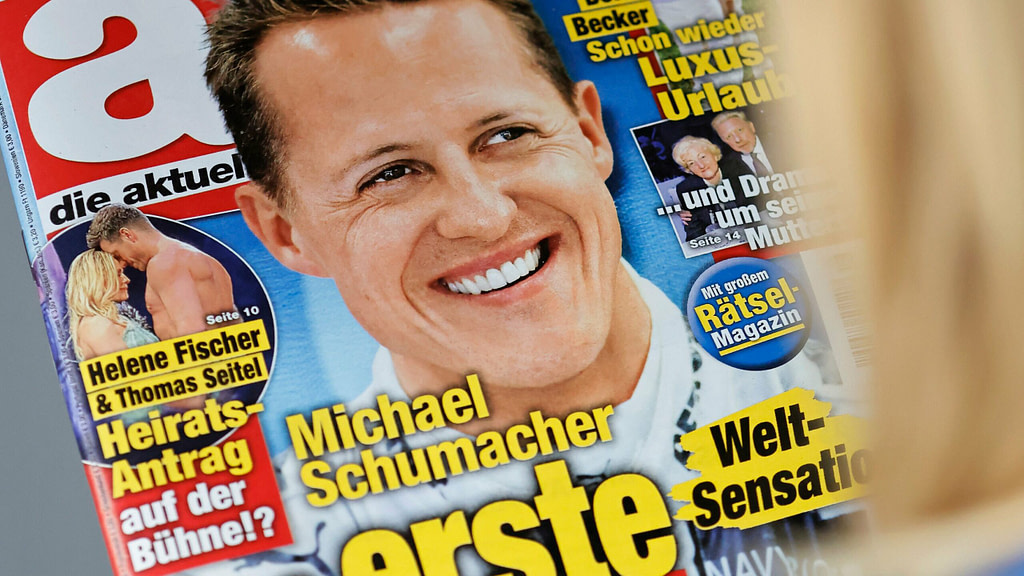 German Magazine Editor Is Fired Over Fake Michael Schumacher Interview - Credit: New York Times