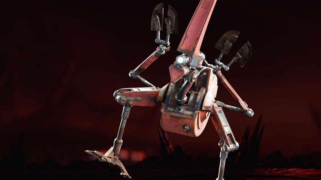 Star Wars Jedi: Survivor’s Scavenger Droids Were Designed To Be Horrible Little Metal Jerks