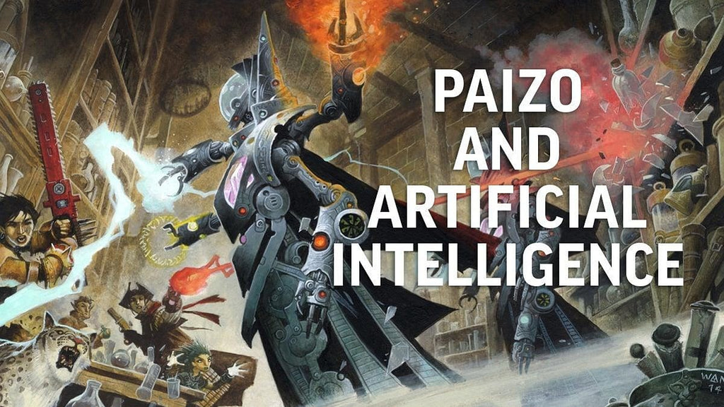 Paizo Declares No-Tolerance for AI-Generated Art - Credit: Gizmodo