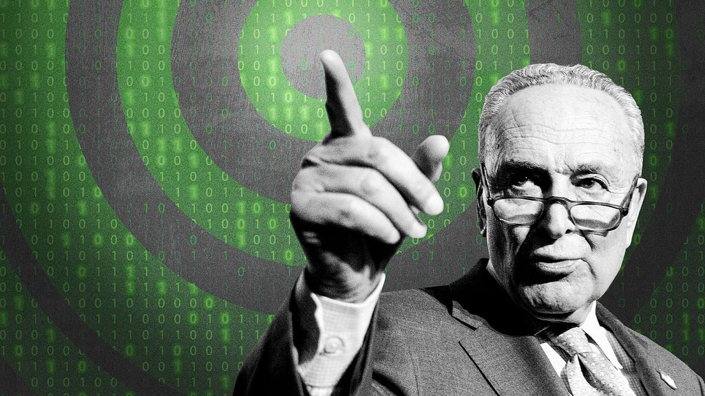 Scoop: Schumer lays groundwork for Congress to regulate AI - Credit: Axios