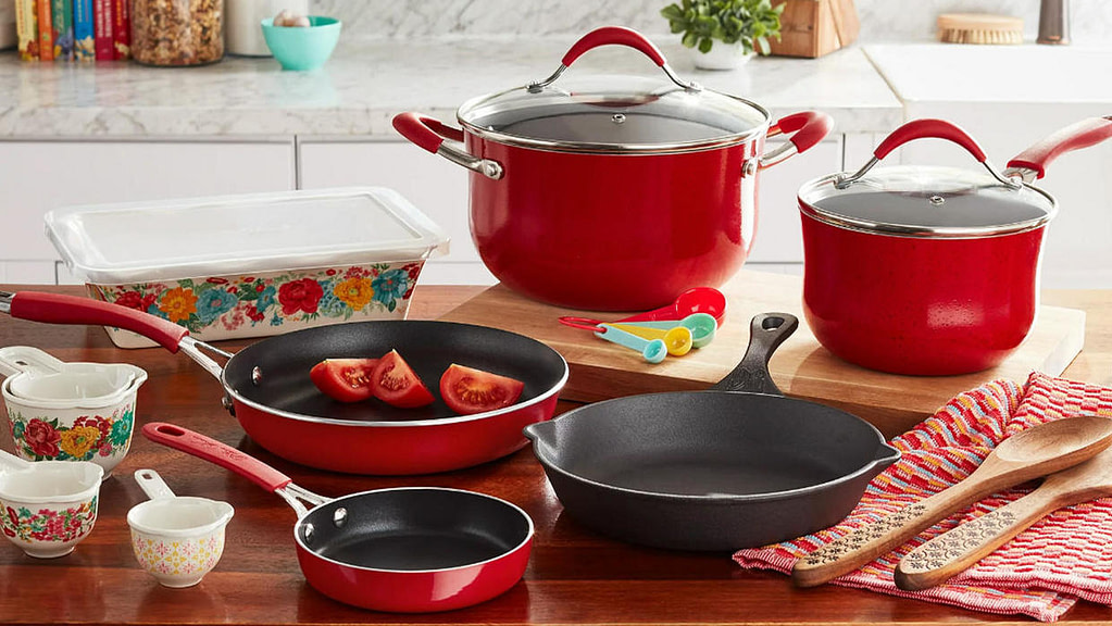 Walmart is practically giving away this The Pioneer Woman 19-piece cookware set on Black Friday for $49