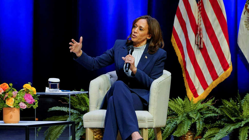 Kamala Harris To Discuss AI In Meeting With Google, Microsoft, OpenAI And Anthropic CEOs - Credit: CNBC