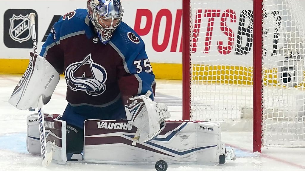 Avs hang on to win Game 1 but Kuemper injured