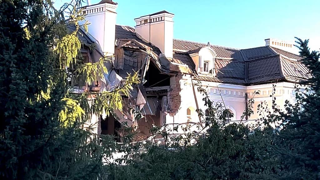 Multimillionaire’s mansion hit in Russian strike