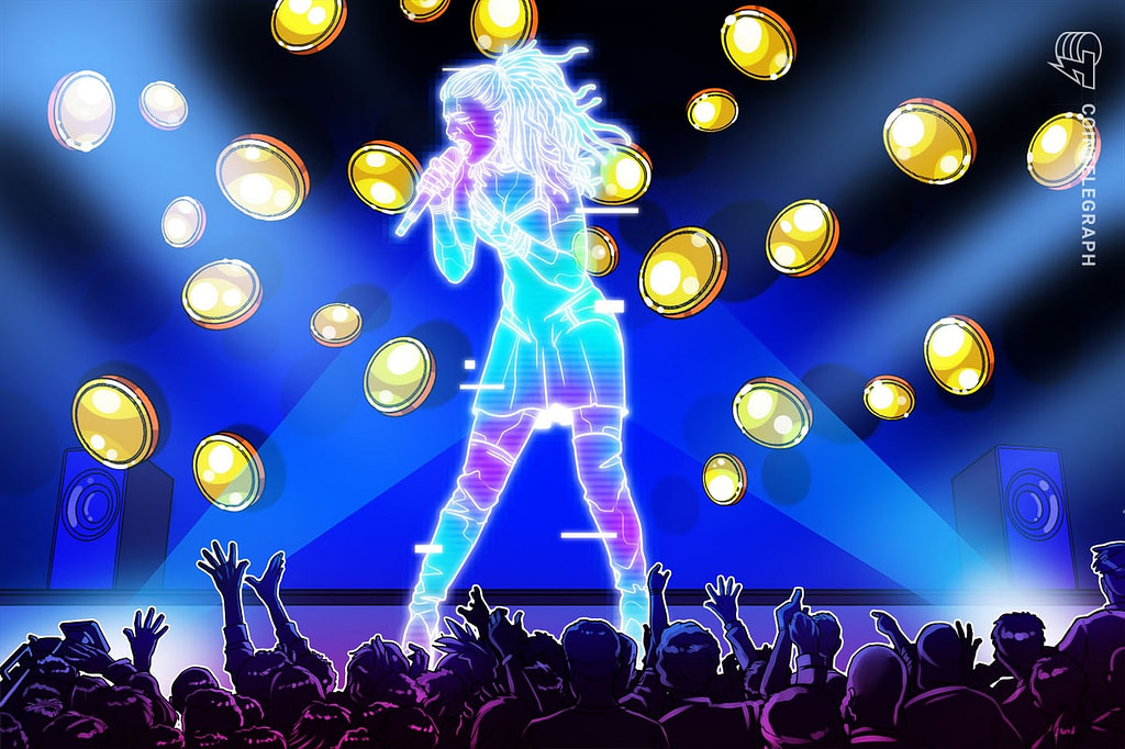 Musician Grimes willing To “Split 50% Royalties” With AI-Generated Music - Credit: Cointelegraph