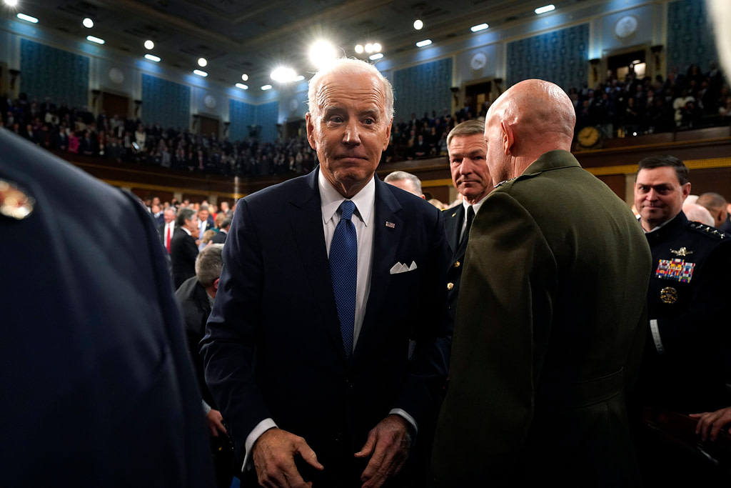 Biden goes long: Speech beat last year’s by about 11 minutes