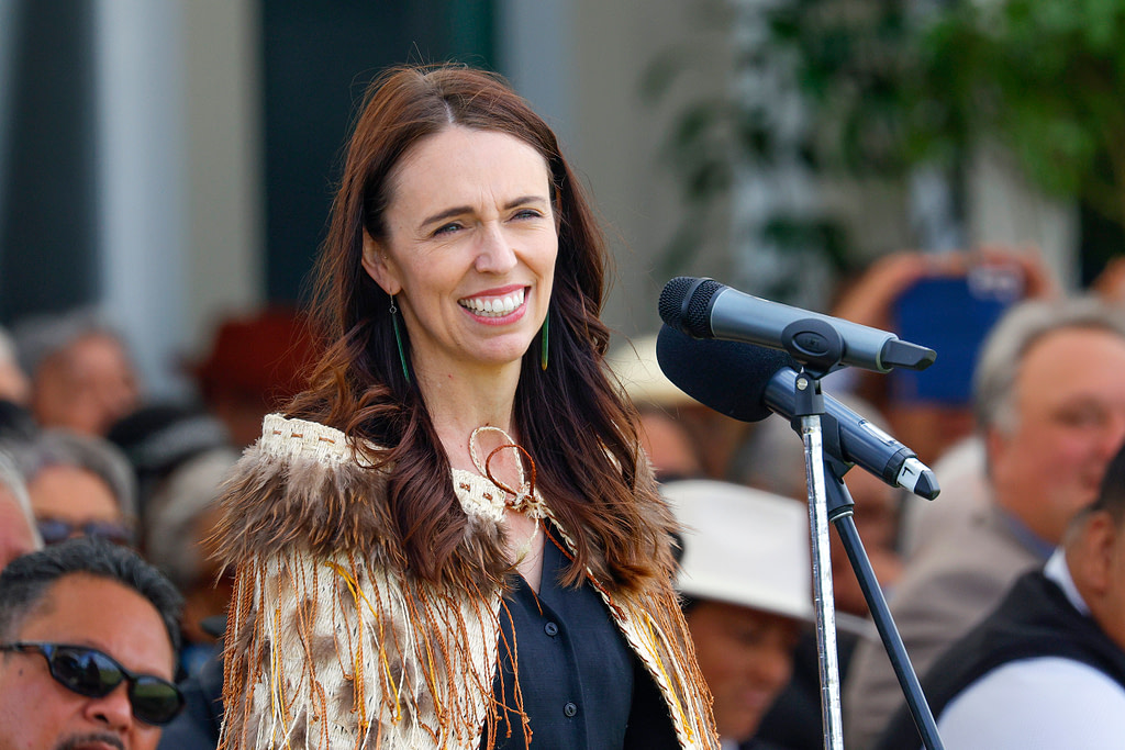 Jacinda Ardern makes final appearance as New Zealand leader