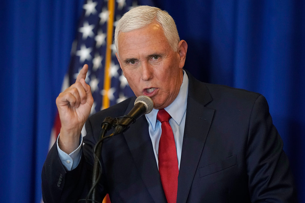 Pence on whether Trump should bow out if indicted: It’s up to him