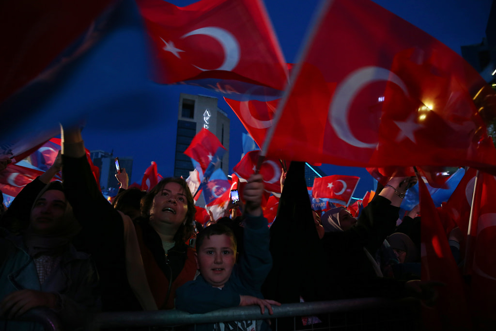 Erdoğan looks set for second round in Turkish election as opposition cries foul
