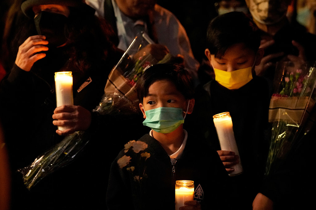 ‘They were just dancing’: Mourners gather to remember Monterey Park victims