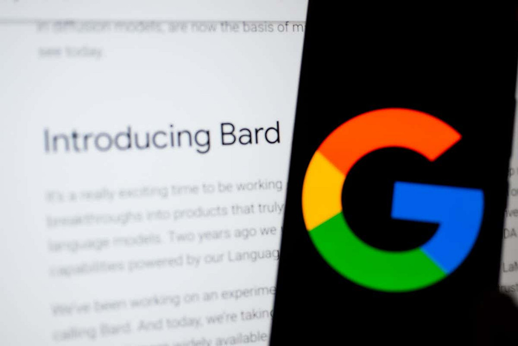 Google Bard Ad Highlights AI Search Tool Mistake - Credit: New Scientist