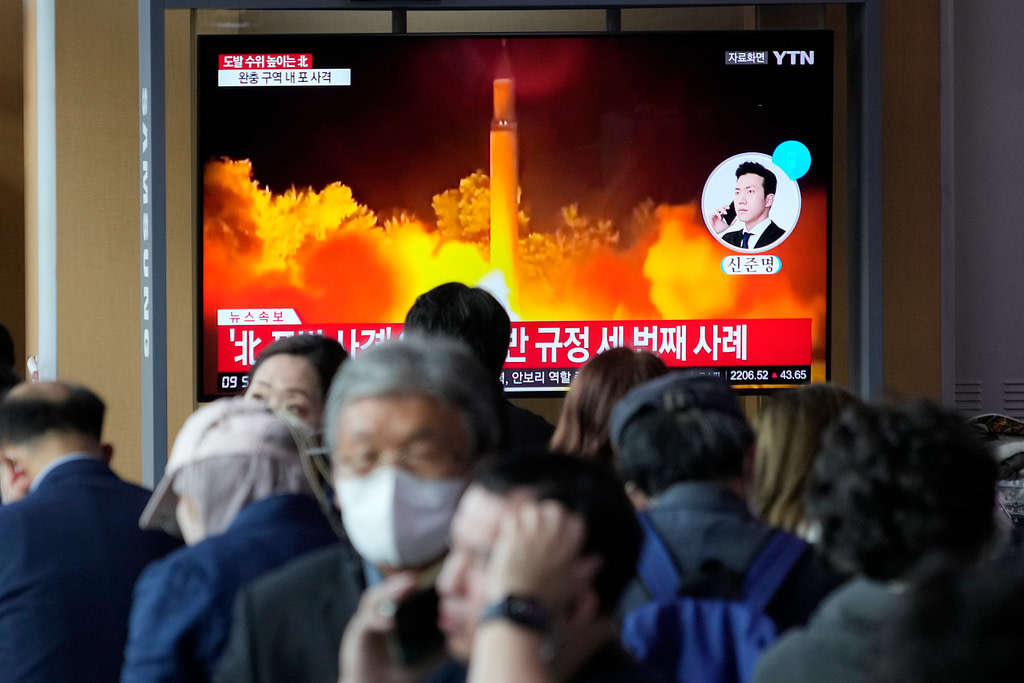 South Korea fires 3 test missiles in response to North launches