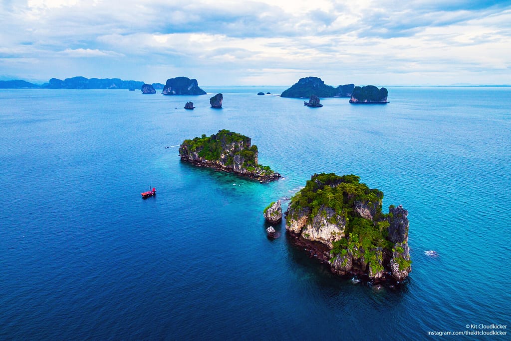 Photos aériennes du tour de l'île de Krabi 4 (par Christoph Wuerbel)