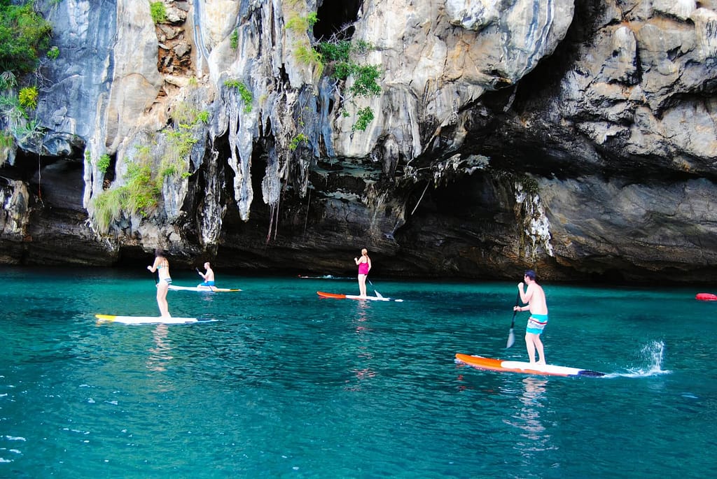 paddleboarding à krabi