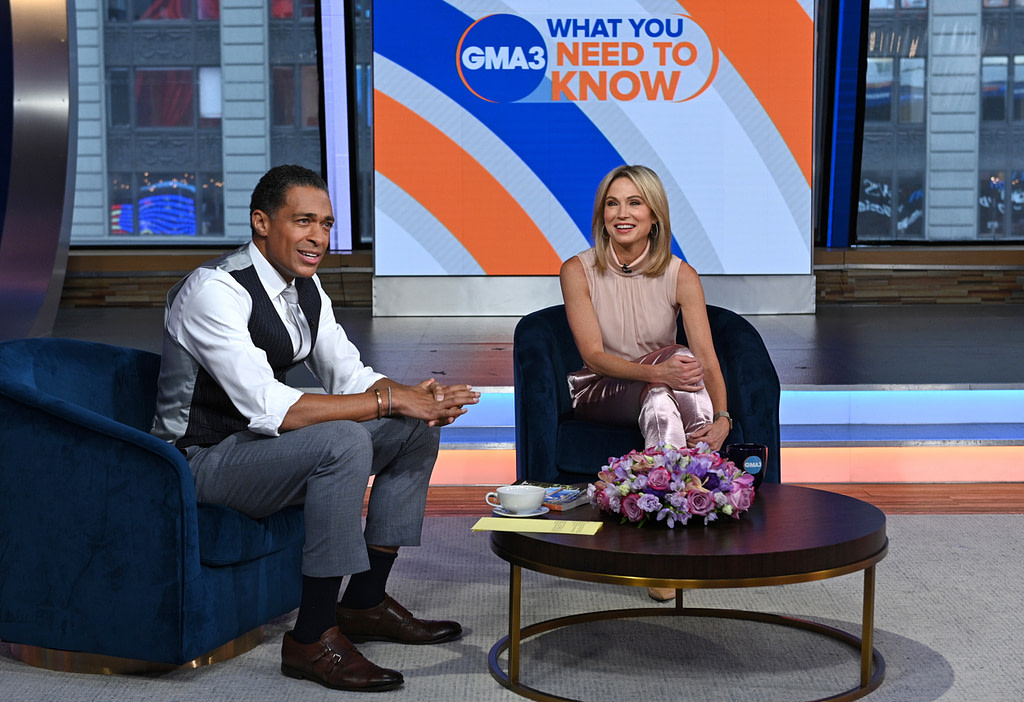 ‘GMA3’s T.J. Holmes and Amy Robach no longer with ABC News following their romance scandal